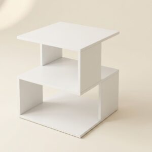 Nos Categories table d'appoint design géométrique à 3 niveaux
